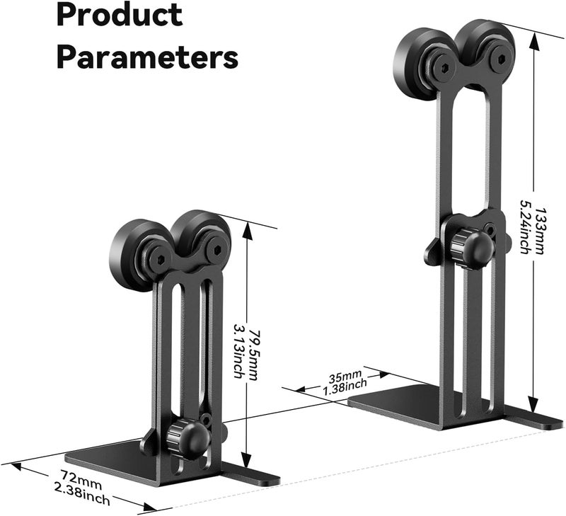 LONGER Laser engraver's Rotary Roller Lift Stand Allows for Height Adjustment, Making it More Effectively Compatible with The Rotary Rollers of Most Laser engravers. - Image 4